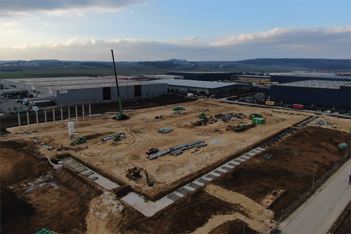 Mise à jour : Construction d'une nouvelle unité de production à Langenau (DE)