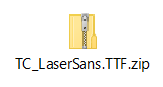 TC_LaserSans.TTF.zip - DE