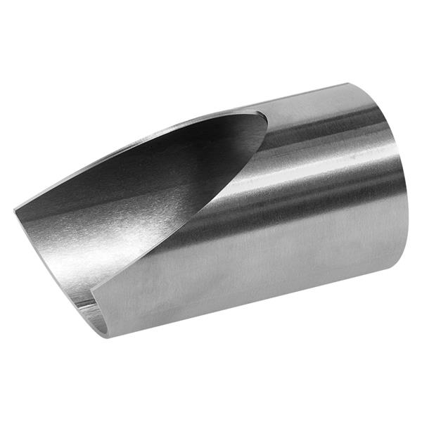 Machined stainless steel tube